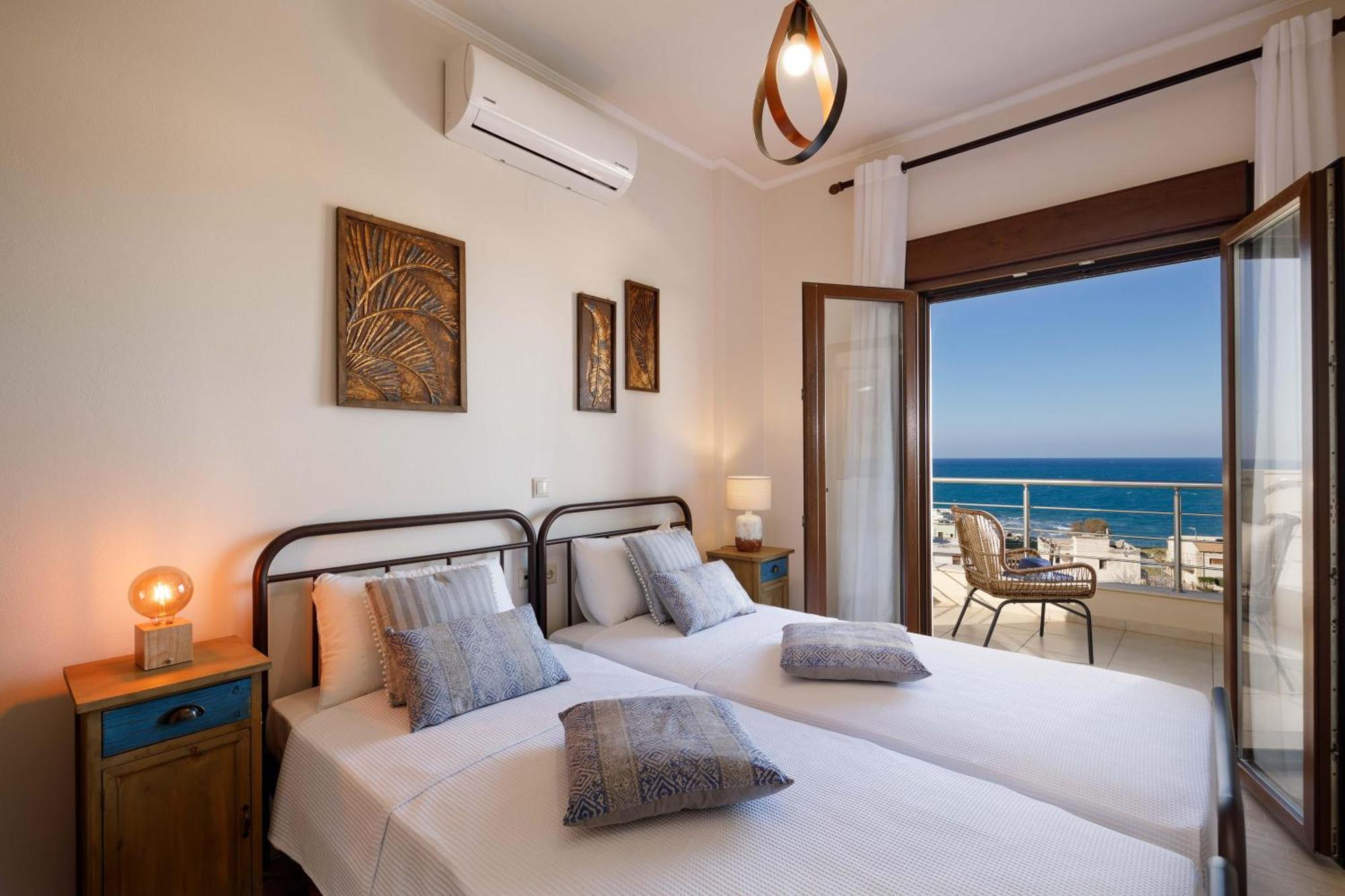 Cafe Noir - Sea View Exclusive Maisonette By Sky Hill Resorts Pangalochori Bagian luar foto