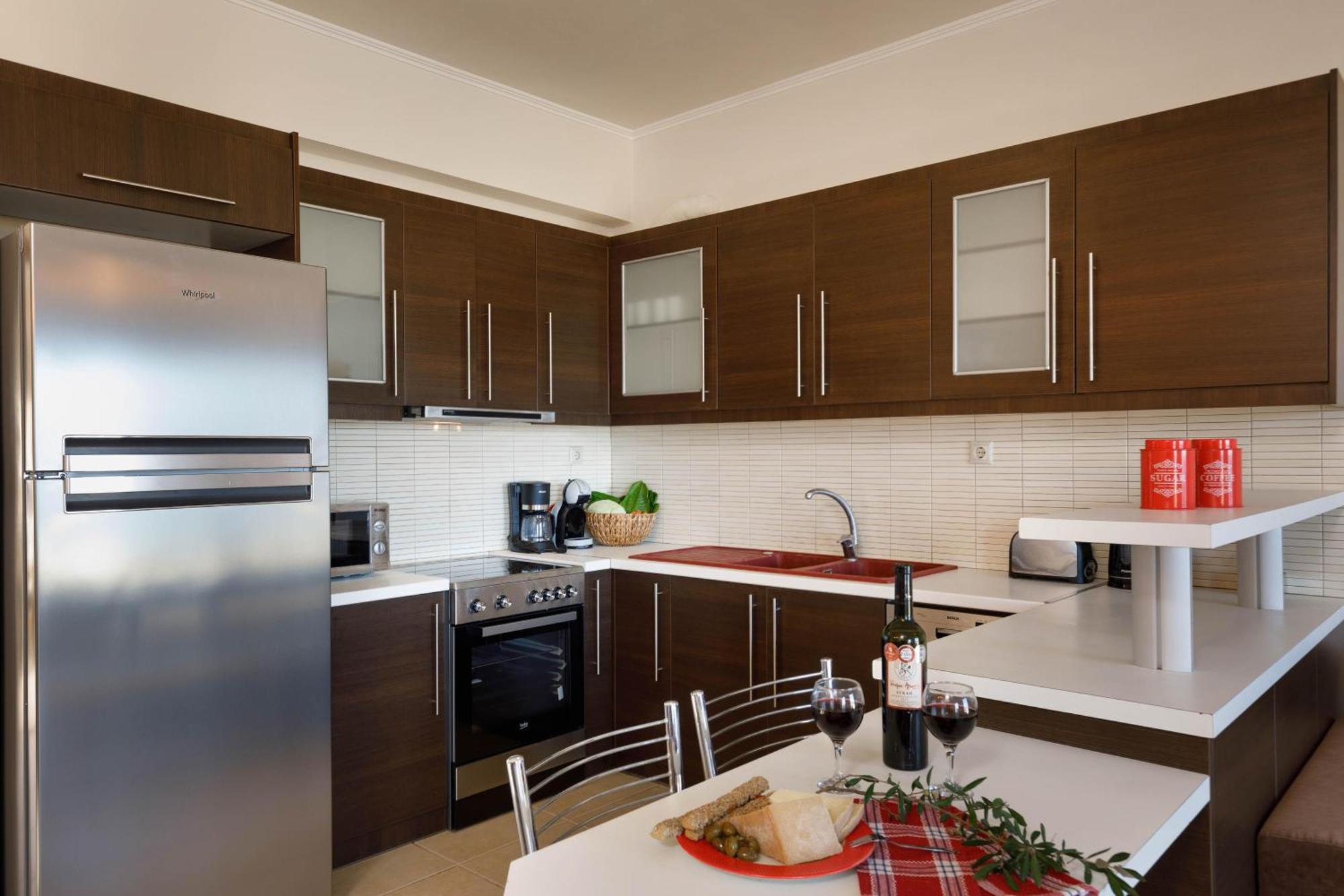 Cafe Noir - Sea View Exclusive Maisonette By Sky Hill Resorts Pangalochori Bagian luar foto