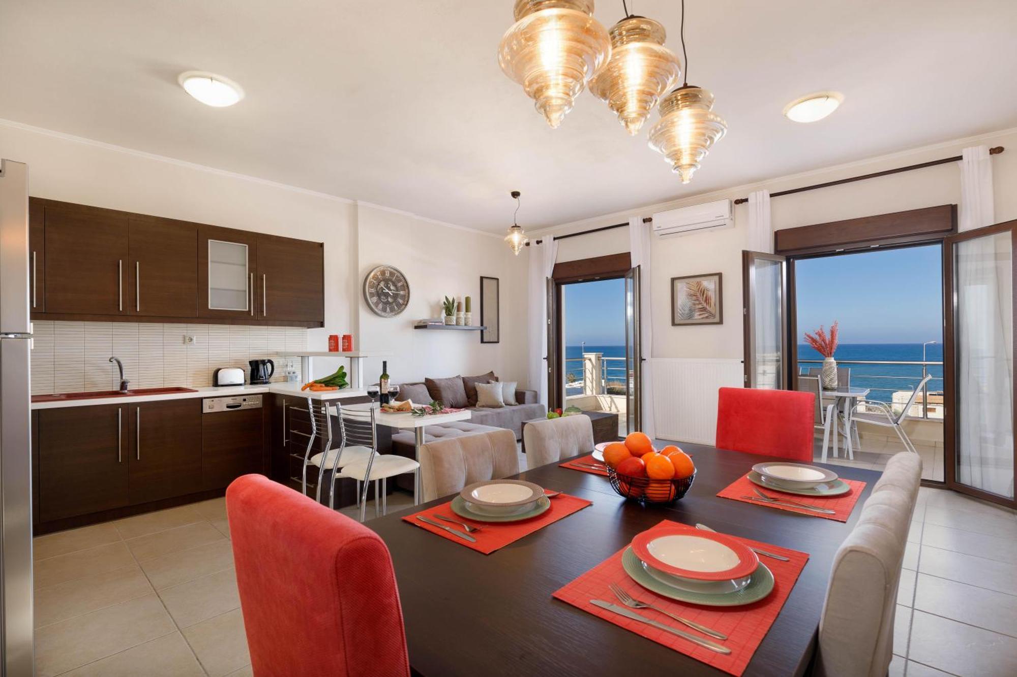Cafe Noir - Sea View Exclusive Maisonette By Sky Hill Resorts Pangalochori Bagian luar foto